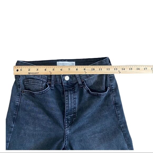 Topshop Jeans. Jamie Style. Medium-Dark Wash. Midrise. Size 28x30 Great Cond!!! - Picture 8 of 12